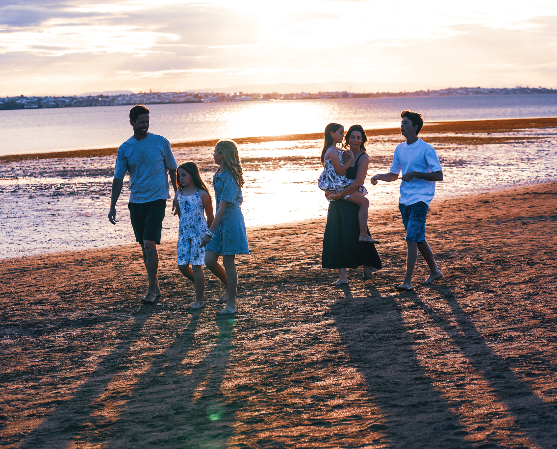 Bayside at Sunset